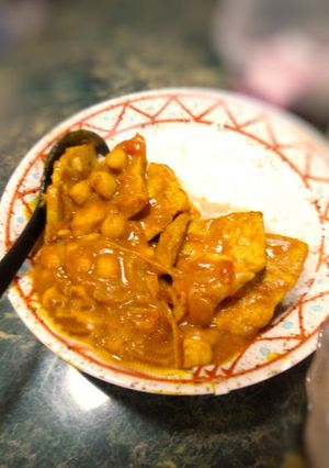 豚肉とひよこ豆のカレー煮-レシピのメイン写真