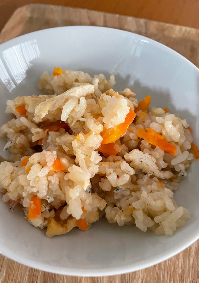 にんじんの炊き込みご飯-レシピのメイン写真