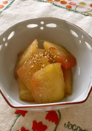 エコで簡単♪スイカの皮の炒め物✿-レシピのメイン写真