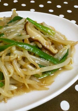 節約＊ニラともやしのオイスターソース炒め-レシピのメイン写真