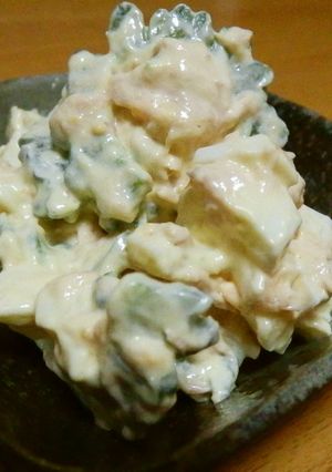 簡単♪ゴーヤのツナタマサラダ-レシピのメイン写真