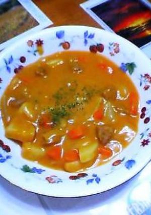ルーから作るお手軽カレー-レシピのメイン写真