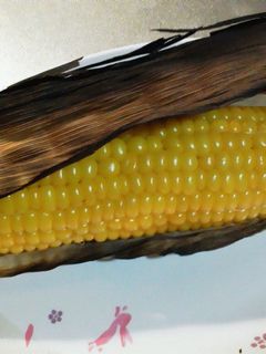 魚焼きグリルで 焼きとうもろこし-レシピのメイン写真