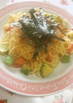 塩麹DEアボガドクリームチーズパスタ♬-レシピのメイン写真