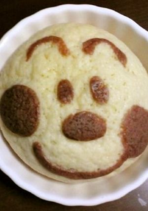 簡単?!子供が喜ぶメロンパンマン-レシピのメイン写真