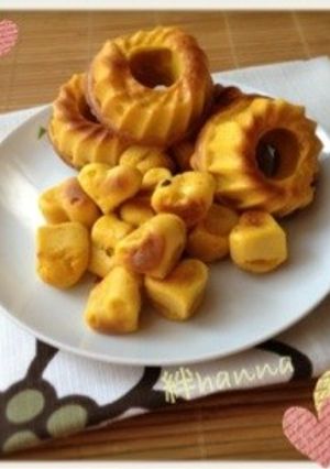 ☆HMで簡単かぼちゃケーキ☆-レシピのメイン写真