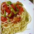 ドレッシングで簡単冷製パスタ
