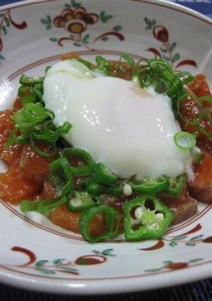 鮭の醤油麹ユッケ　-レシピのメイン写真