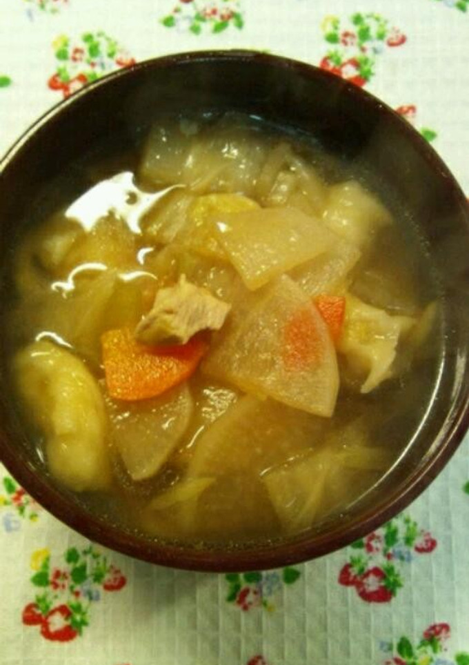 すいとん（熊本のだご汁）-レシピのメイン写真