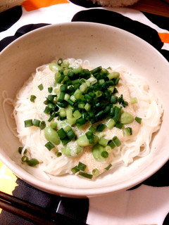 枝豆と明太子マヨそうめん-レシピのメイン写真