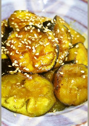 2012夏！調理師考案！なすのカレー炒め-レシピのメイン写真