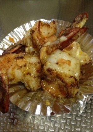 お弁当に！エビのガーリックマヨカレー炒め-レシピのメイン写真