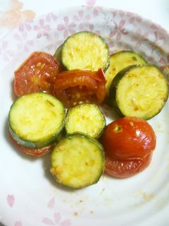 夏野菜☆ズッキーニのトマト炒め♪-レシピのメイン写真