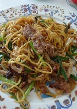新生姜のオイスター醤油焼きそば☆-レシピのメイン写真