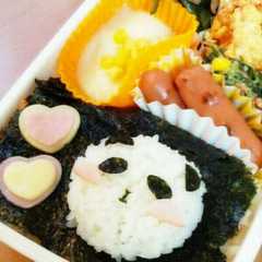 簡単*パンダちゃん弁当-レシピのメイン写真