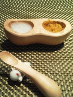 離乳食(初期)お粥+カボチャトッピング-レシピのメイン写真