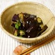 茄子の皮とオクラのきんぴら