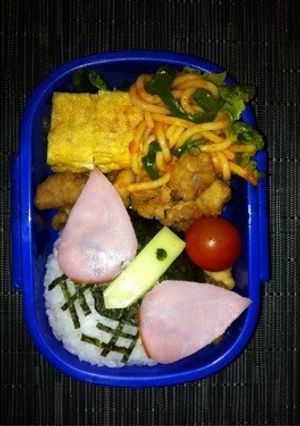 キャラ弁仮面ライダーカブト-レシピのメイン写真