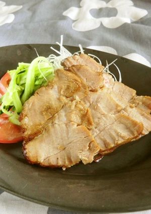 ジップロックで簡単焼き豚-レシピのメイン写真