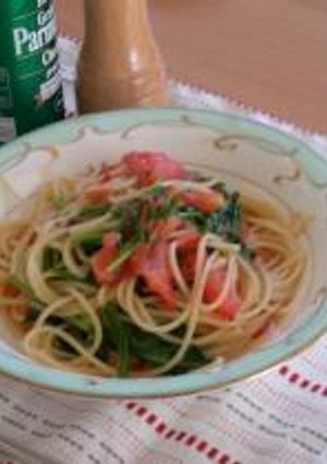 トマトとルッコラのパスタ-レシピのメイン写真