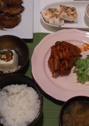 トマト煮込みハンバーグ-レシピのメイン写真
