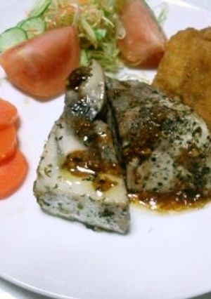メカジキのハーブ焼き、レモンソース仕立て-レシピのメイン写真