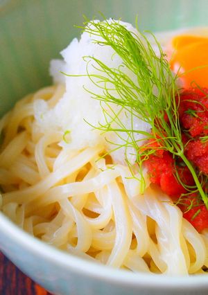 フェンネル明太うどん-レシピのメイン写真