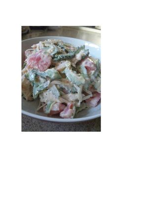 食べやすいゴーヤサラダ-レシピのメイン写真