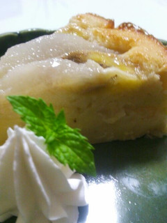 梨とバナナのしっとりケーキ♪-レシピのメイン写真