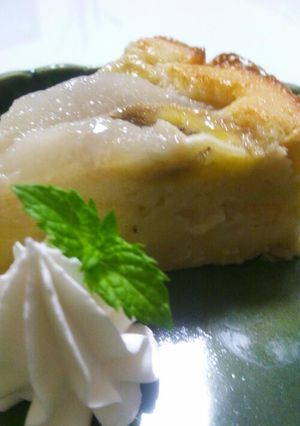 梨とバナナのしっとりケーキ♪-レシピのメイン写真