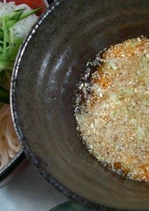 ヘルシーそうめん＊つけ汁で栄養補給-レシピのメイン写真