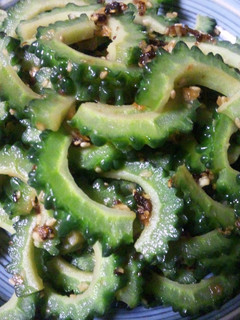 ゴーヤの「食べる醤油」炒め-レシピのメイン写真