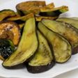 シンプルに…ナスのバター醤油焼き