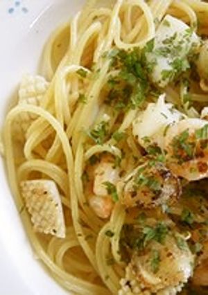 簡単！シーフードパスタ-レシピのメイン写真