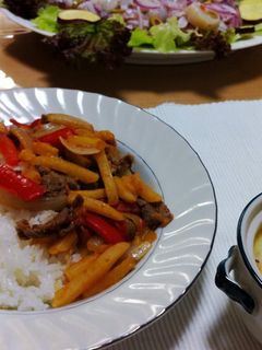 ロモ・サルタード(ペルーの牛肉野菜炒め)-レシピのメイン写真