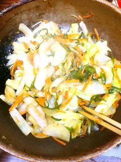 絶品!ヘルシー!!野菜炒め-レシピのメイン写真