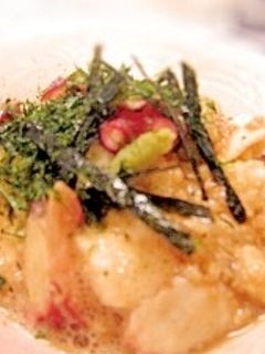 オススメ☆タコと叩き長芋のわさび醤油和-レシピのメイン写真