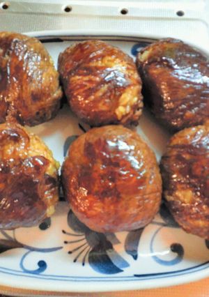 チョー簡単肉巻きおにぎり-レシピのメイン写真