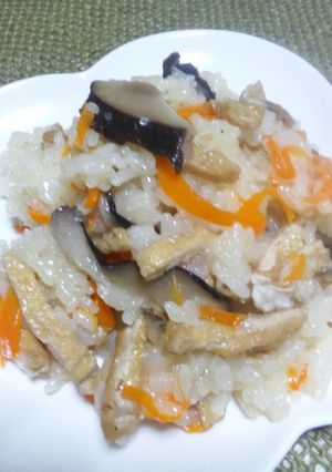 懐かしい田舎のかわりご飯♪-レシピのメイン写真
