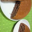蒸しパンみたいなバナナ入りココアケーキ