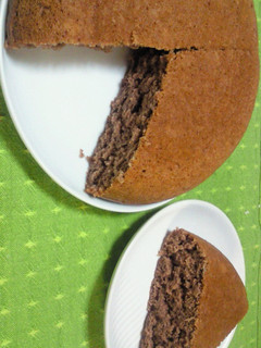 蒸しパンみたいなバナナ入りココアケーキ-レシピのメイン写真