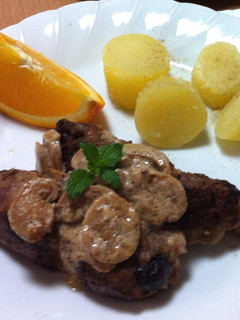 牛肉巻きのきのこサワークリーム煮-レシピのメイン写真