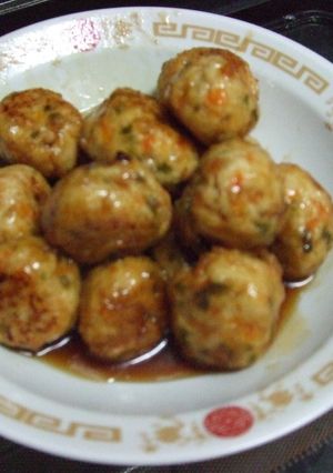 鶏肉の肉団子-レシピのメイン写真