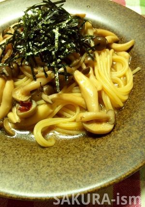 シンプル＊きのこの和風スパゲッティ-レシピのメイン写真