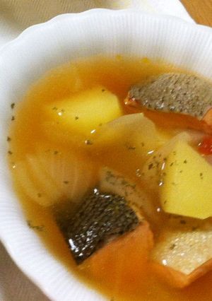 スープルィブィヌィイ(魚のスープ)-レシピのメイン写真