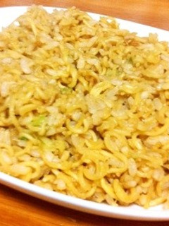 インスタントで作る☆簡単そばめし-レシピのメイン写真