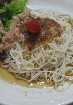 【超簡単】サラダそうめん-レシピのメイン写真