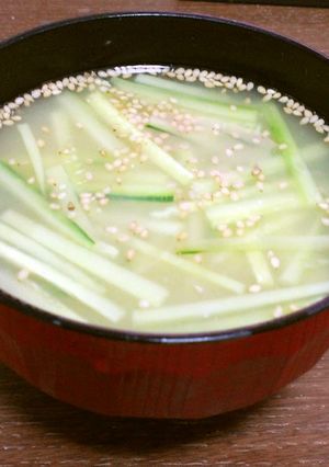 かんたん韓国風冷製スープ(ネング)-レシピのメイン写真