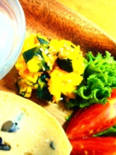 かぼちゃの白味噌はちみつマヨサラダ*。・-レシピのメイン写真