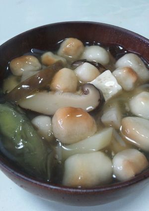 懐かしい故郷の味♬おくずかけ-レシピのメイン写真